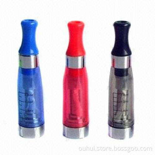 New Clear Healthy Cartomizer, Various Colors are Available, Plate and Round Mouthpiece